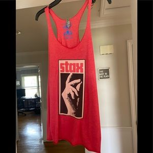Stax Records Graphic Tank Top Large